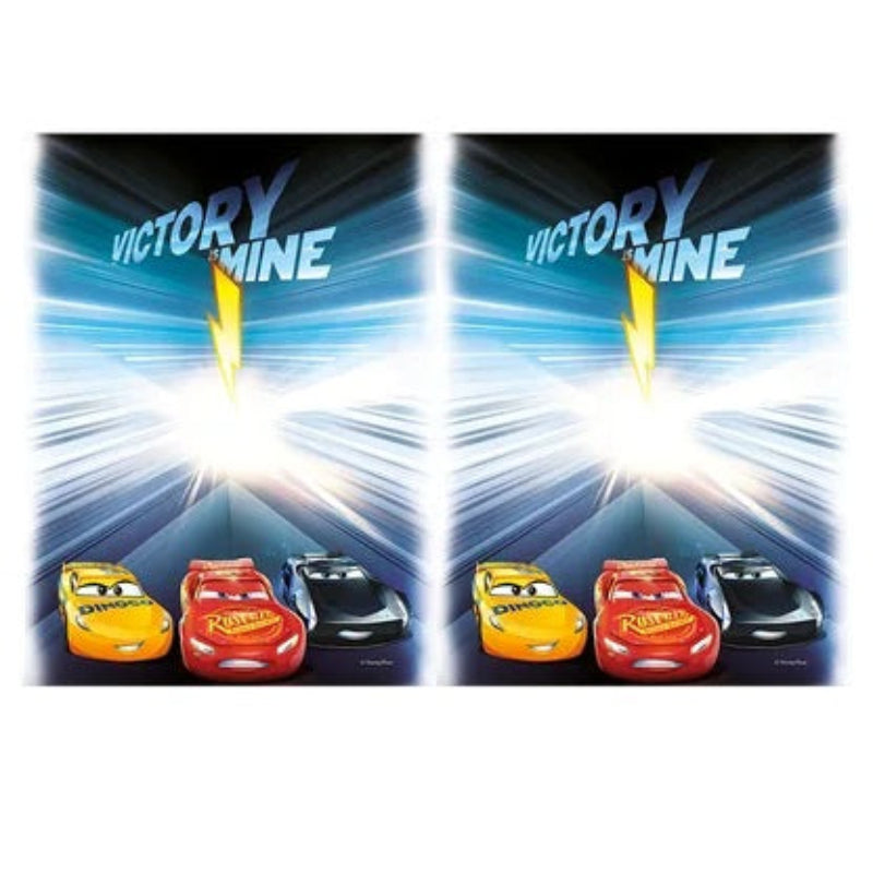 Cars victory is mine plastdug, 120x180 cm.