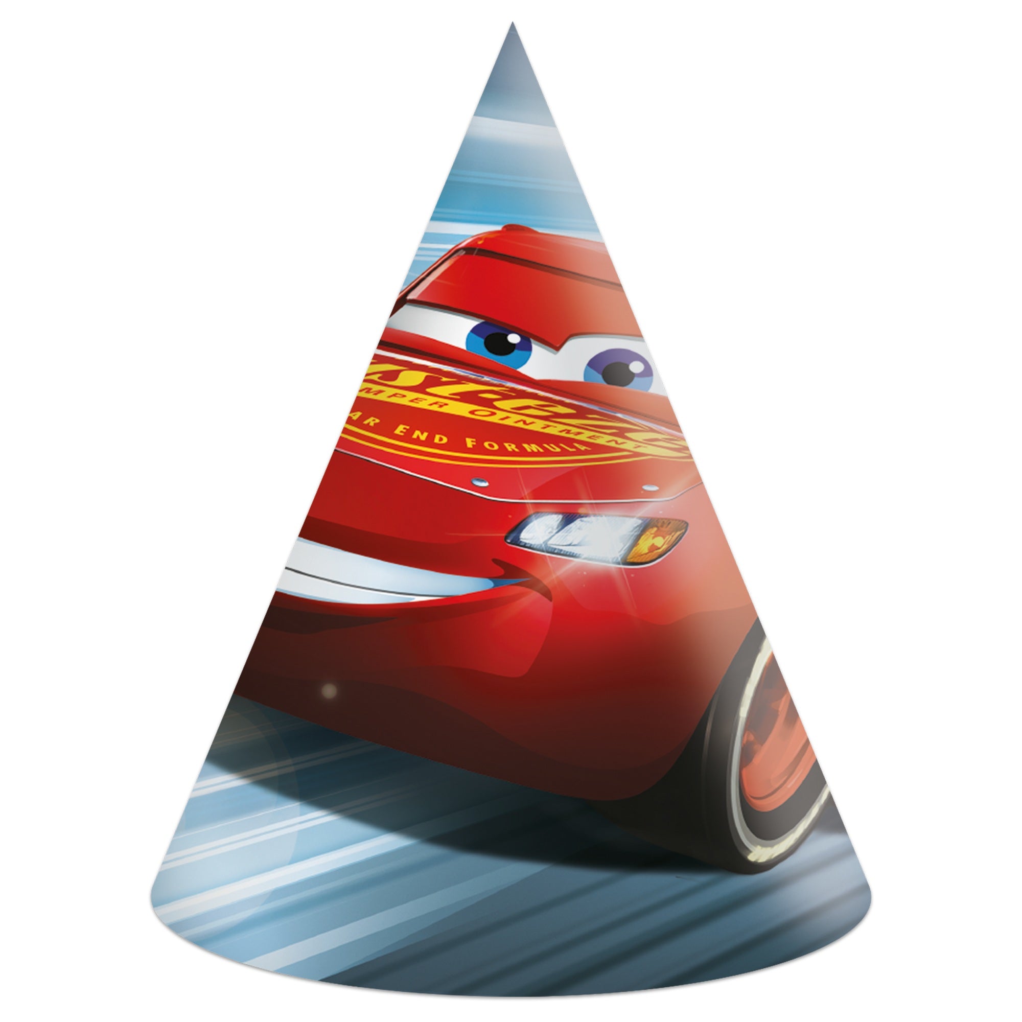 Cars festhatte, 6 stk.