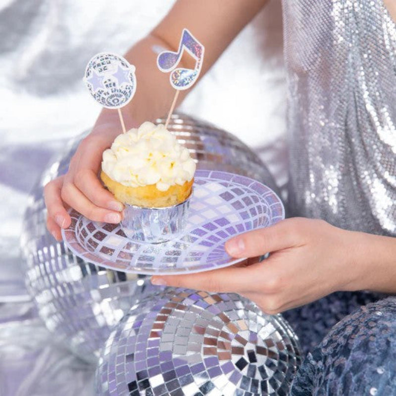 Disco tallerken, 18 cm, 6 stk.