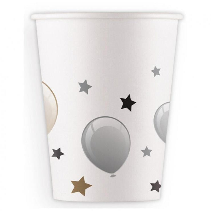 Guld fest papkop, 200 ml, 8 stk.