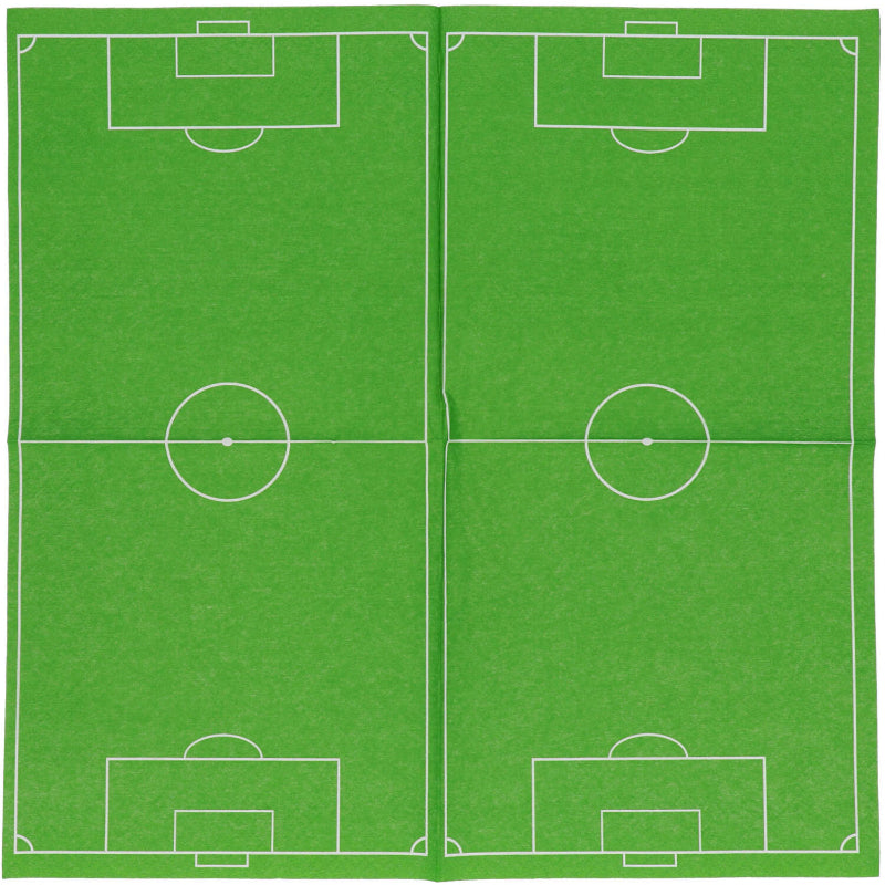 Fodboldbane servietter 20 stk.