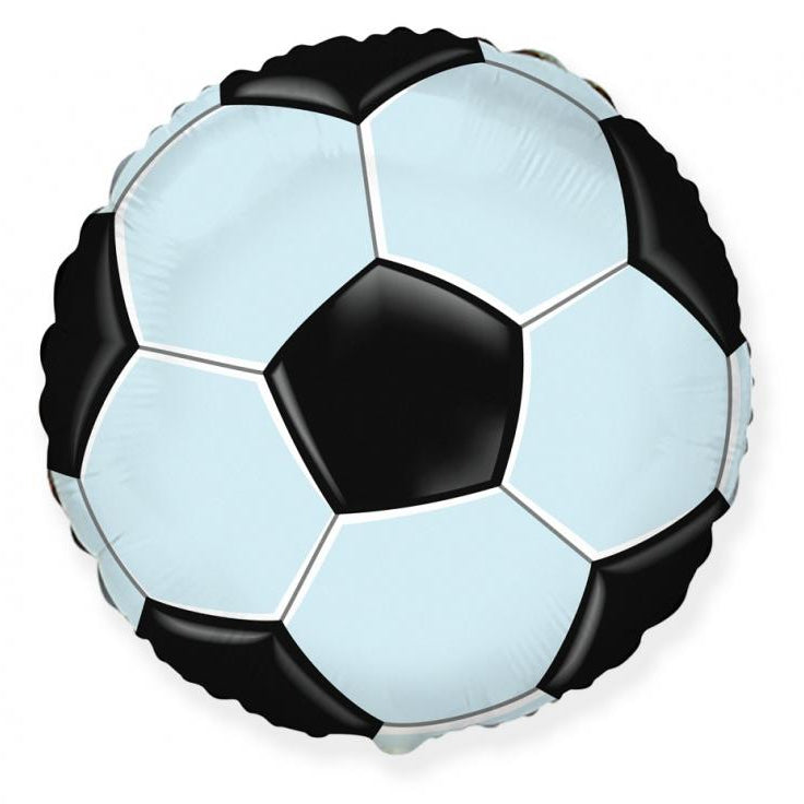 Fodbold folieballon, 18" - 45 cm