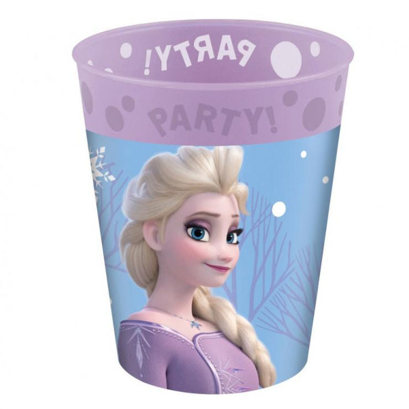 Genanvendelig Frozen plastkopper, 4 stk.