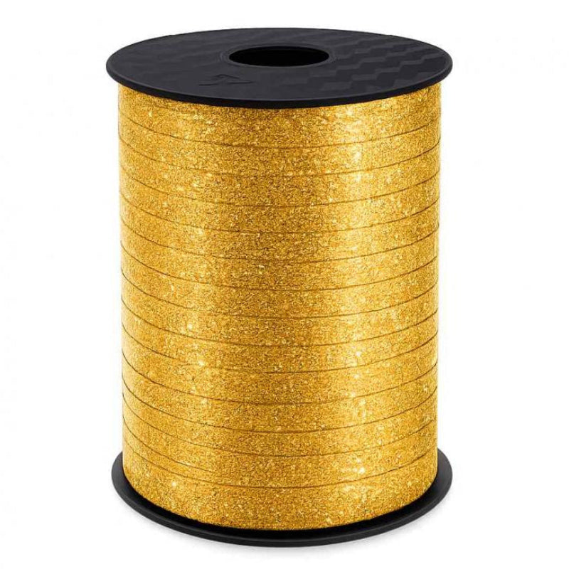 Guld glimmer gavebånd, 458 m.
