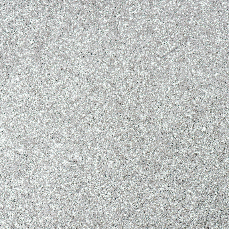 Sølv glimmer vimpel, 6 m.