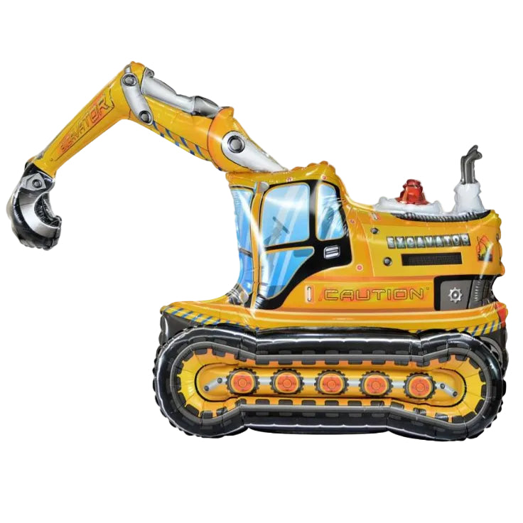 3D gravmaskine folieballon, 89x55x35 cm