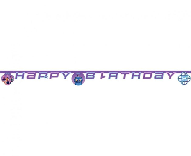 KPop "Happy birthday" guirlande, 2 m.