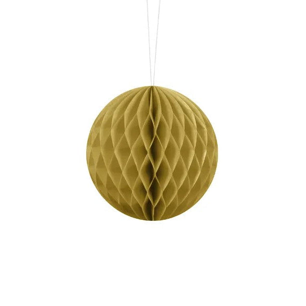 Guld honeycomb, 10 cm.