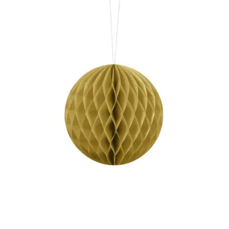 Guld honeycomb, 10 cm.
