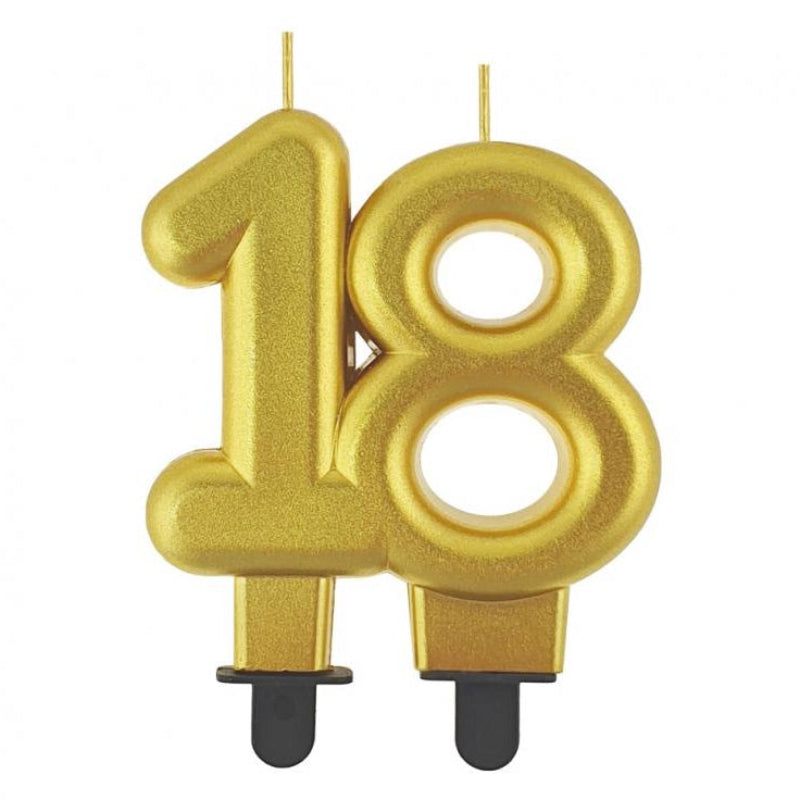 Guld kagelys - 18 år.