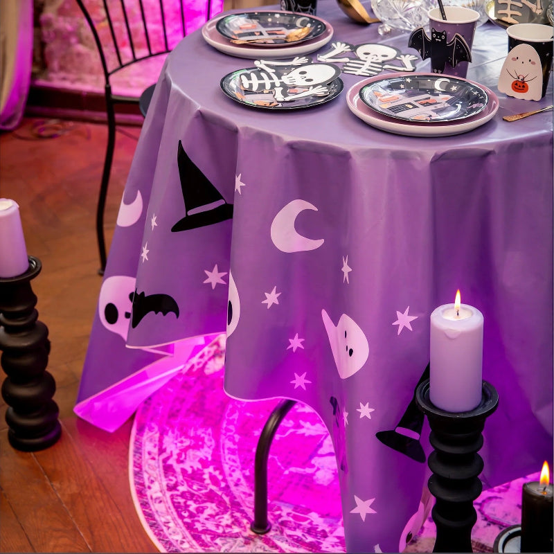 Lilla halloween dug, 137x183 cm.