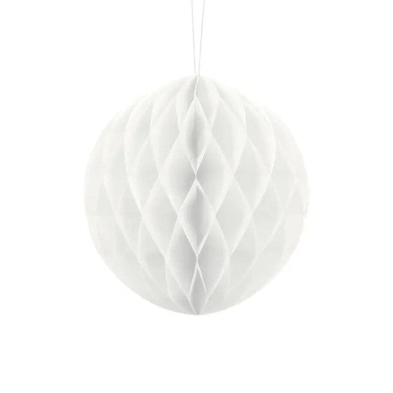 Hvid honeycomb, 20 cm.
