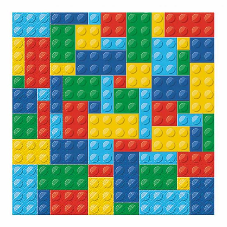 Klodser servietter, 20 stk.