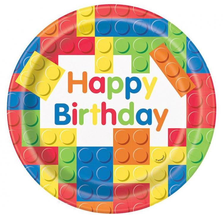 Klods tallerken, 23 cm, 8 stk.