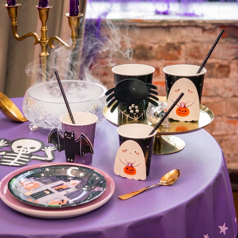 Halloween papkopper, 6 stk.