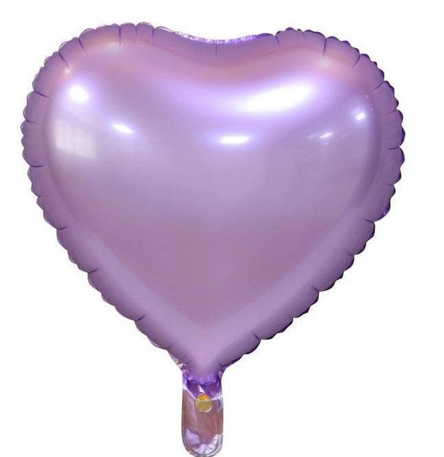 Ballon 18" Lavendel Hjerte