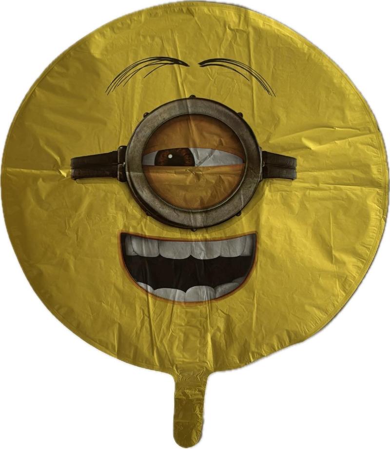 Gul Folie Ballon Minions, 18"/45 cm