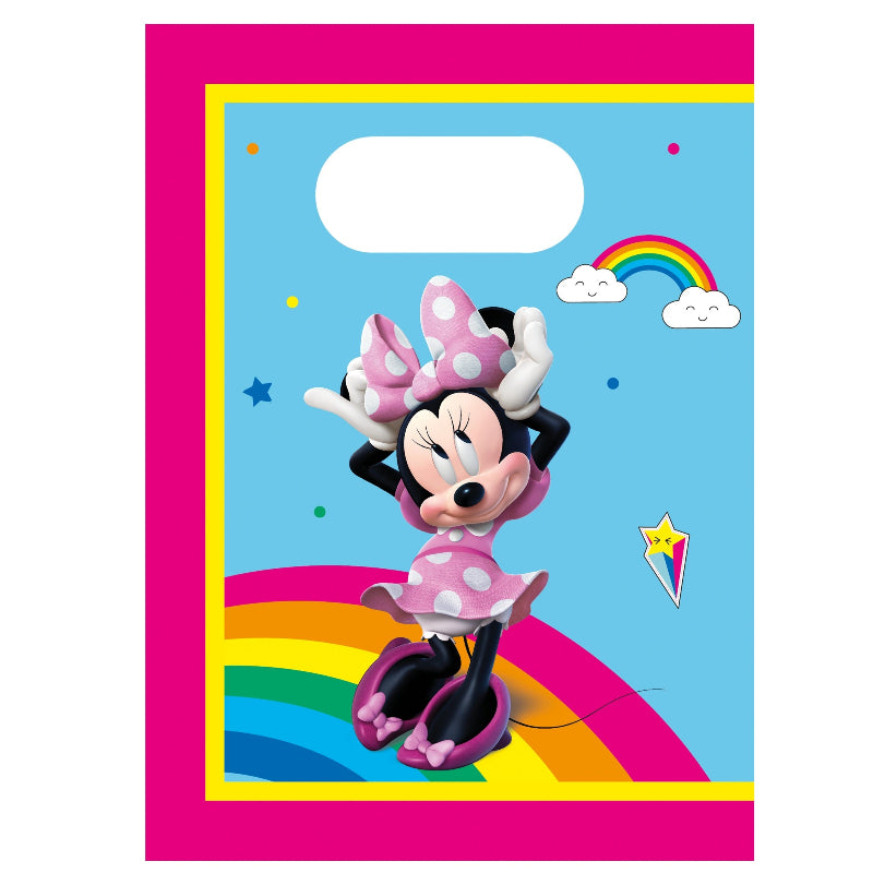 Minnie Mouse papir slikpose, 4 stk.
