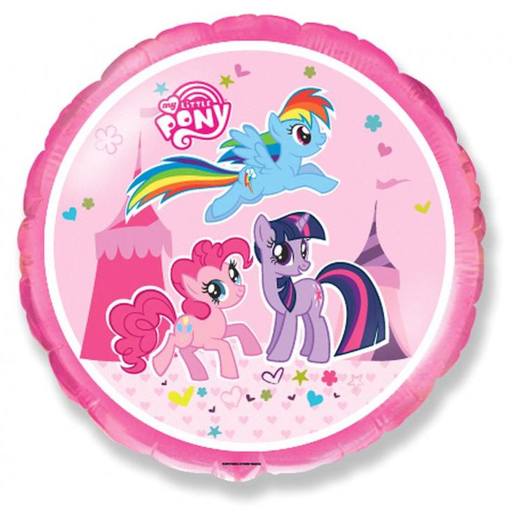 Rund My Little Pony folieballon, 18"