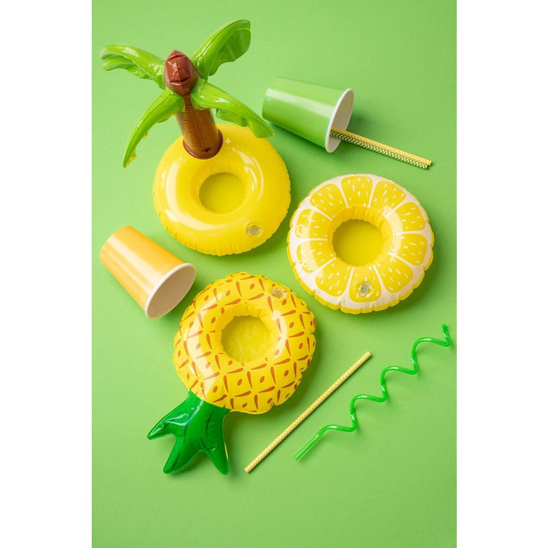 Oppustelig palme drinkholder, 25x21 cm.