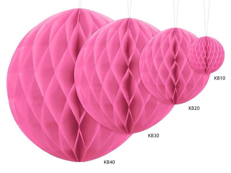 Pink honeycomb, 10 cm.