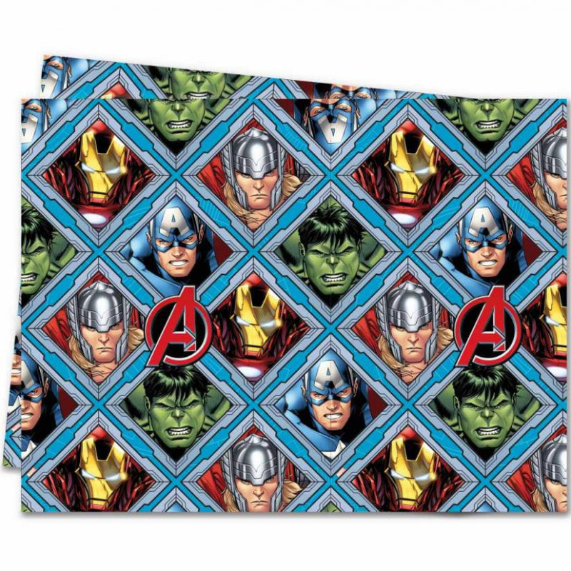 Mighty Avengers plastdug, 120x180 cm.