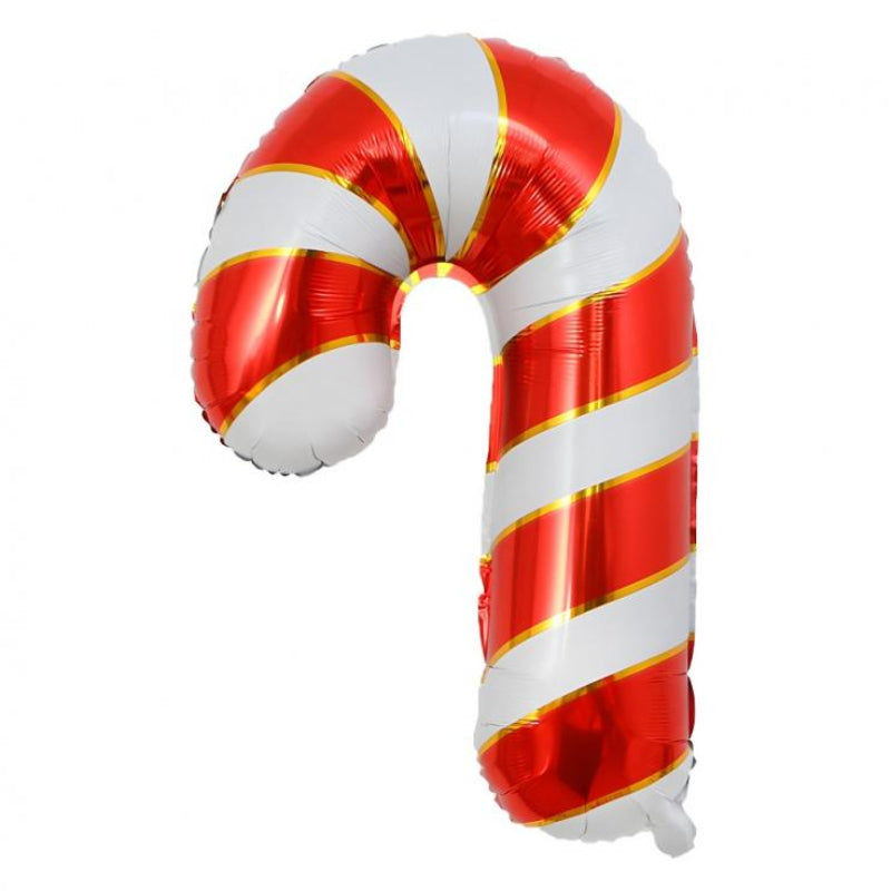 Julestok folieballon, 38x61 cm.