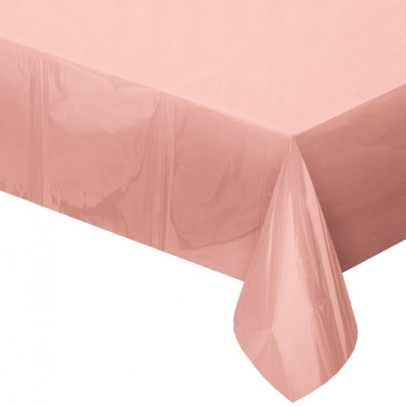 Rose gold foliedug, 137x183 cm.