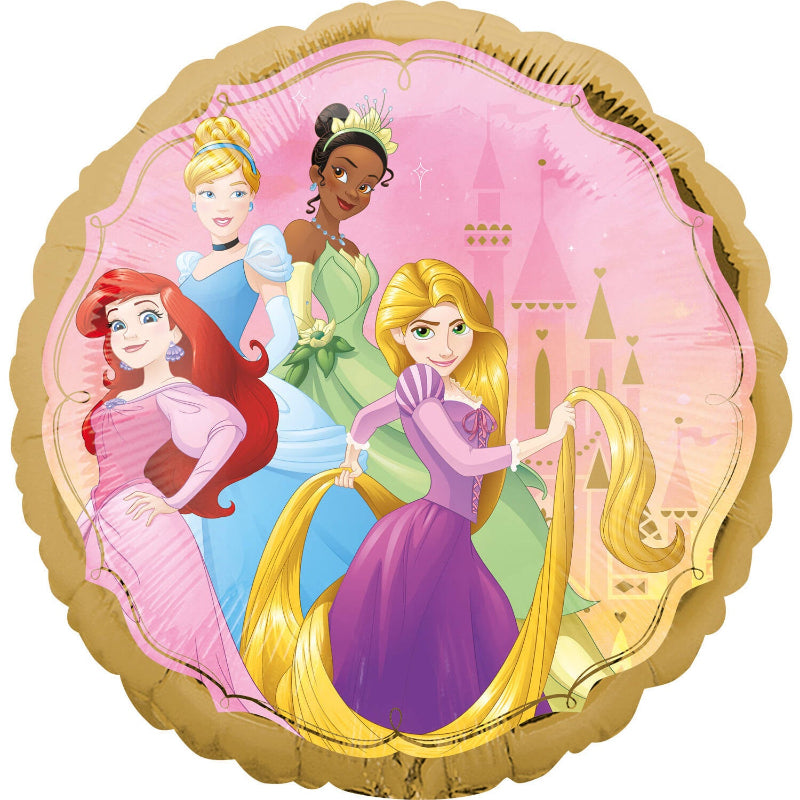 Disney prinsesse folieballon, 45 cm.