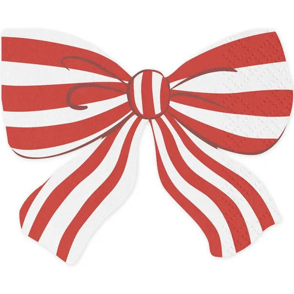 Sløjfeservietter, 12 stk.