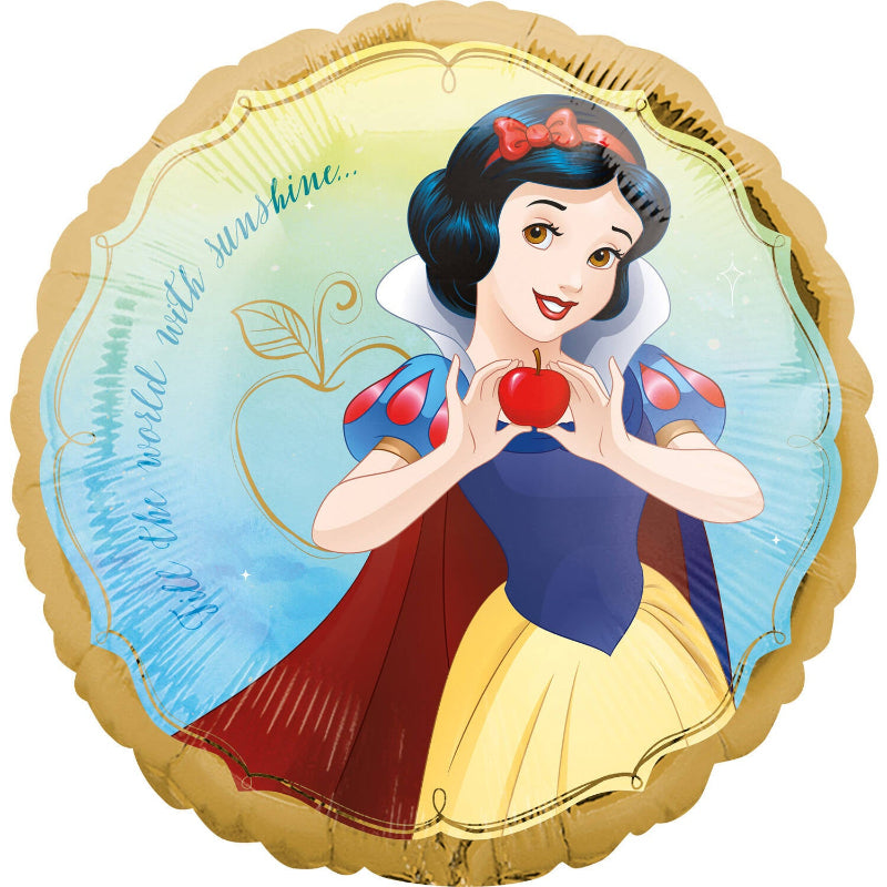Disney Snehvide folieballon, 45 cm.