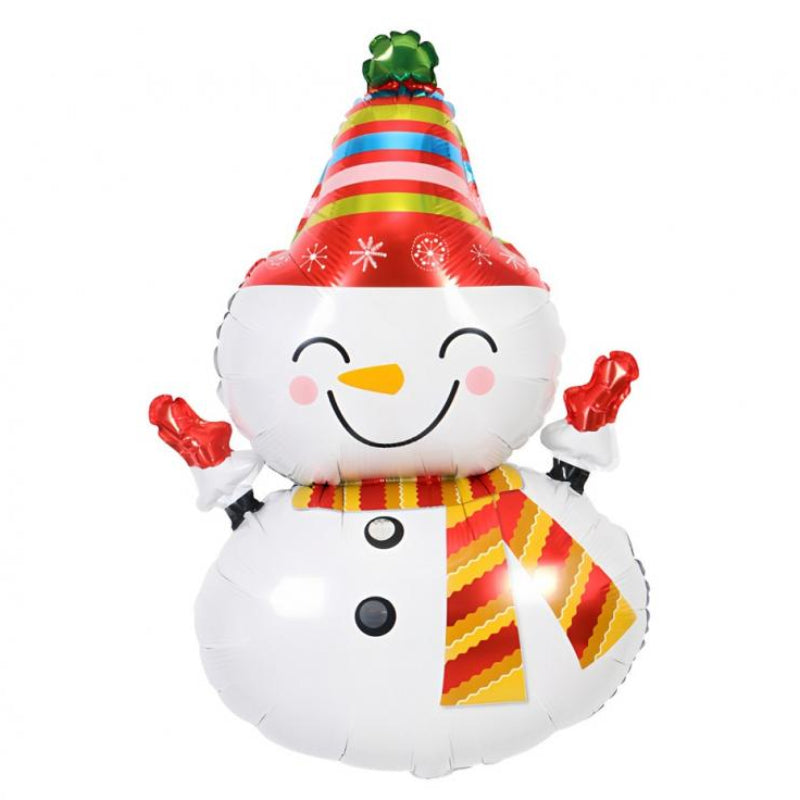 Snemand folieballon, 81x46 cm.