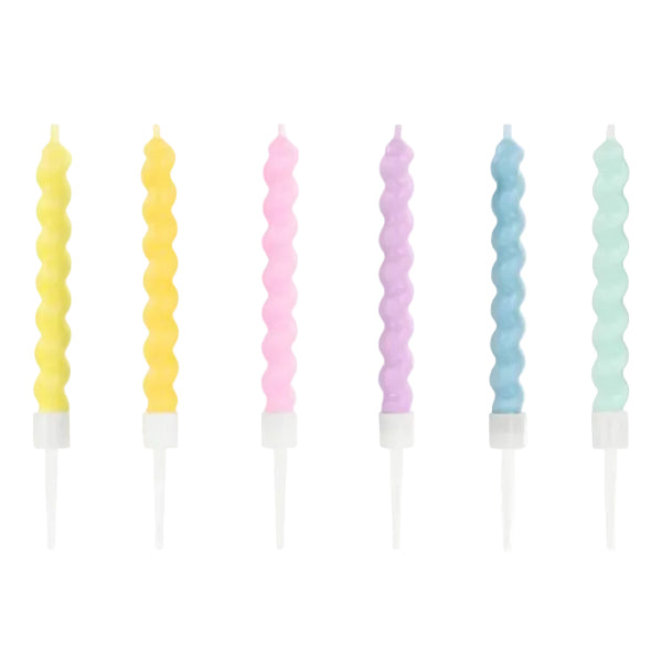 Snoede lagkage lys, 6 stk.