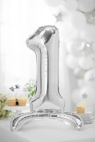 Stående sølv 1-tal, 70 cm.