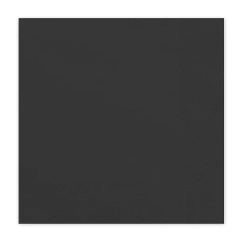 Sorte servietter, 20 stk.