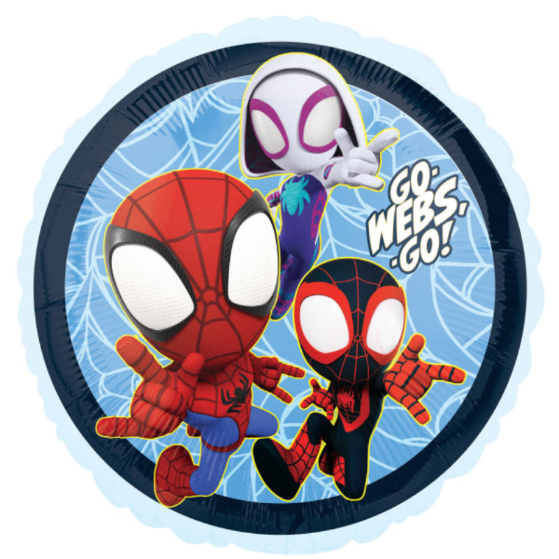 Spidey folieballon, 46 cm.
