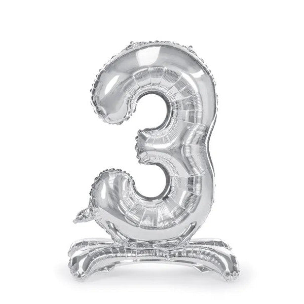 Stående sølv 3-tal, 70 cm.