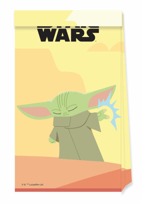 Star Wars Yoda slikposer, 4 stk.