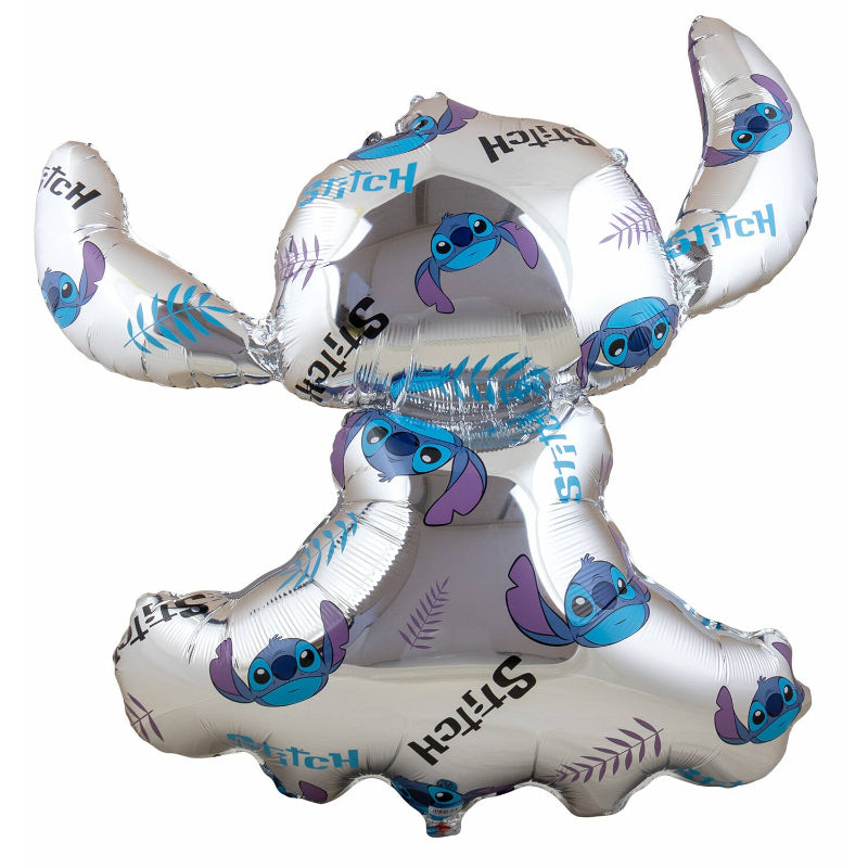 Stor Stitch folieballon, 90x97 cm.
