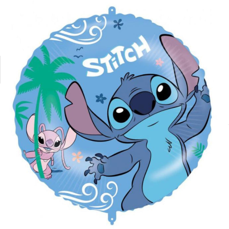 Stitch og Angel folieballon, 18"