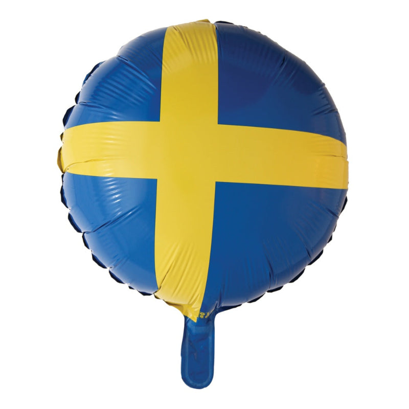 Svensk folieballon, 45 cm.