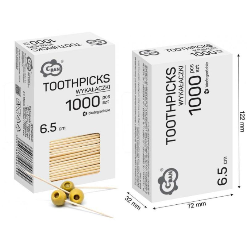 Tandstikker 1000 stk.