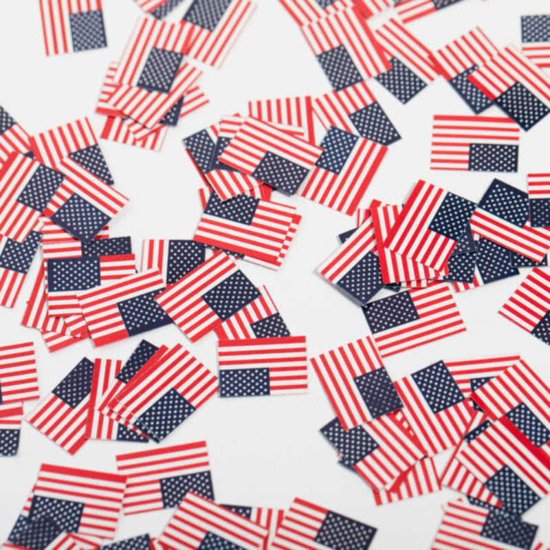 USA flag konfetti, 150 stk.
