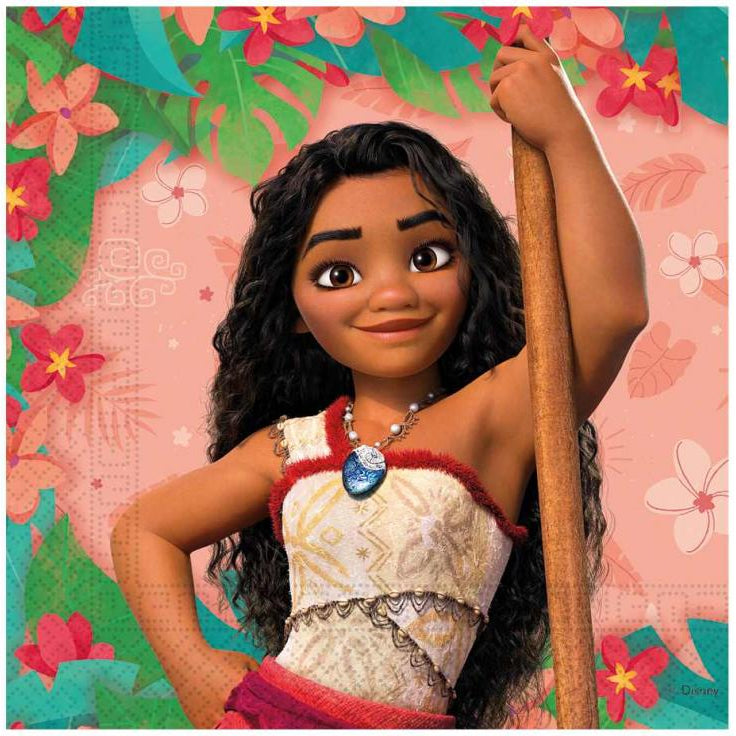 Vaiana servietter, 20 stk.