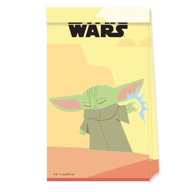 Star Wars Yoda slikposer, 4 stk.