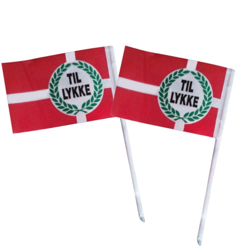 Pindeflag Tillykke