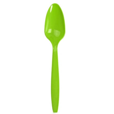 Plast Ske, Lime grøn