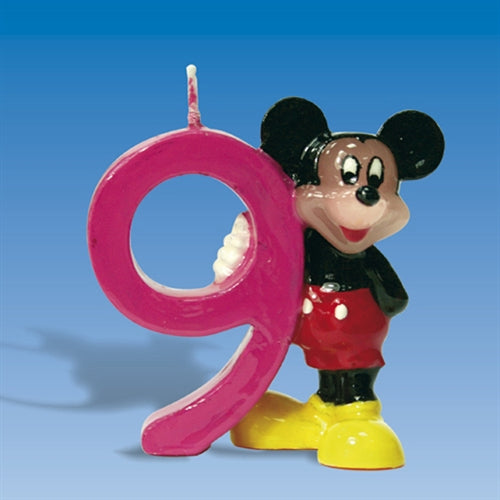 Mickey Mouselys, 3D lys 9 år