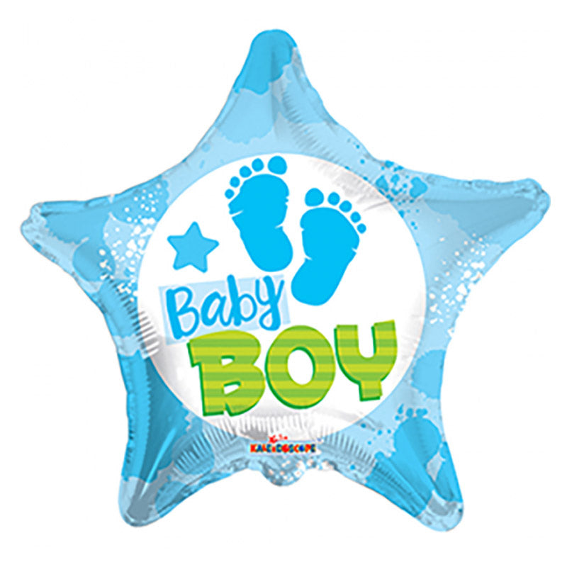 Folieballon "Baby BOY" - Send med Helium