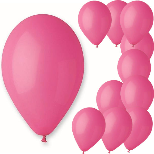 Hot Pink balloner 10 stk.